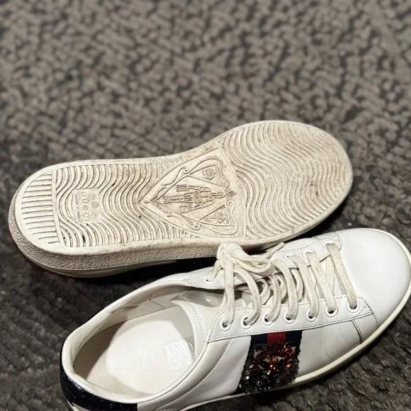 Gucci ACE  Women's tennis shoes 7.5 - Picture 5 of 12